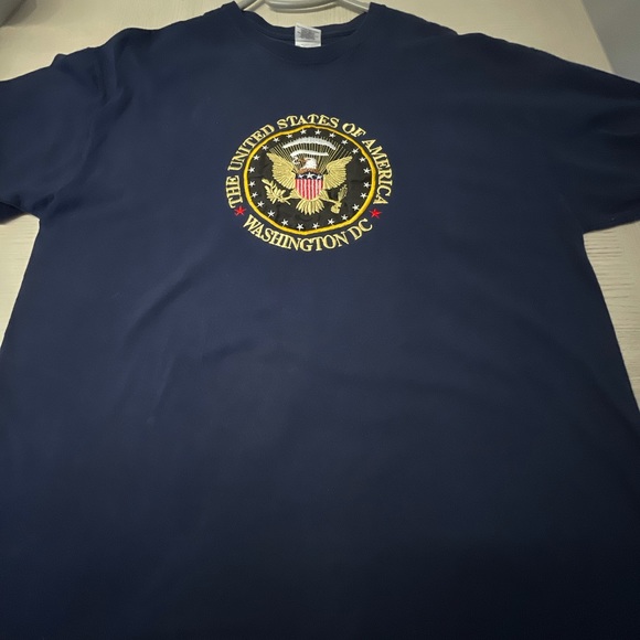 Gildan heavy Cotton Embroidered Tee Shirt Sz XL - Picture 6 of 8